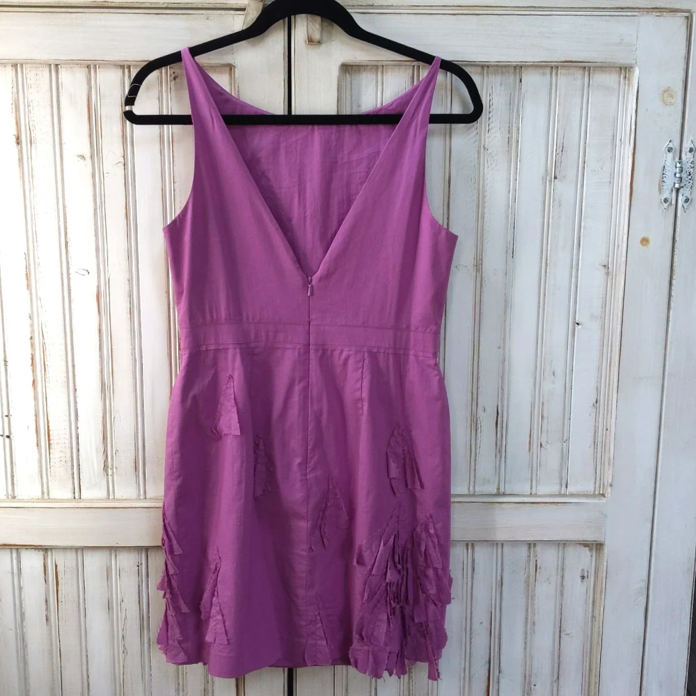 Robert Rodriguez lilac cocktail dress. Sz, 4 - Picture 2 of 9